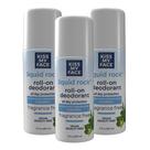 Desodorante líquido Kiss My Face Rock Roll-On 90 ml (pacote com 3)