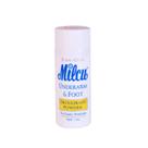 Desodorante Milcu para axilas e pés em pó 80g sem álcool