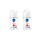 Desodorante NIVEA Dry Comfort Roll-On 25 ml 72h 2 unidades