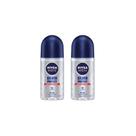 Desodorante NIVEA Men Silver Protect Roll-On 50 ml, kit com 2 unidades Desodorante NIVEA Men Silver Protect Roll-On 50 ml, kit com 2 unidades