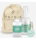 Desodorante Pedra Cristal Sensitive Kit Com Spray 60g Herbia Desodorante Pedra Cristal Sensitive Kit Com Spray 60g Herbia