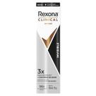 Desodorante Rexona Aerosol Clinical Invisible 150ml