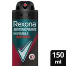 Desodorante Rexona Men Antibacterial + Invisible 150ml