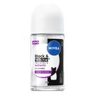 Desodorante Roll-on NIVEA Antitranspirante Black & White Invisible Authentic 50ml Desodorante Roll-on NIVEA Antitranspirante Black & White Invisible Authentic 50ml