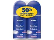 Desodorante Roll On Nivea Protect&Care 2 Unidades 50ml Cada
