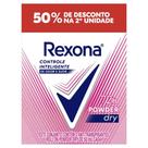 Desodorante Roll-On Powder Dry 2x50ml Rexona Feminino 48h Antitranspirante Desodorante Roll-On Powder Dry 2x50ml Rexona Feminino 48h Antitranspirante