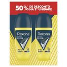 Desodorante Roll-on V8 Notas Verdes Amadeiradas 2x50ml Rexona Masculino 72h