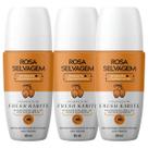 Desodorante Rosa Selvagem Clareamento Fresh Karité kit c/3 Desodorante Rosa Selvagem Clareamento Fresh Karité kit c/3
