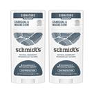 Desodorante Schmidt's Charcoal & Magnésio - 2 Unidades de 75ml Desodorante Schmidt's Charcoal & Magnésio - 2 Unidades de 75ml