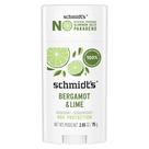 Desodorante Schmidt's sem alumínio, bergamota e limão, 75mL