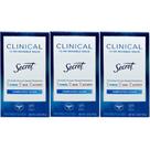 Desodorante Secret Clinical Strength Invisible Solid 48h 3x45mL