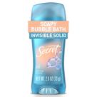 Desodorante Secret Invisible Solid 73 g Soapy Bubble Bath Desodorante Secret Invisible Solid 73 g Soapy Bubble Bath