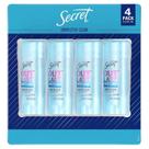 Desodorante Secret Outlast Gel transparente antitranspirante 80mL x4