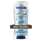 Desodorante Secret Sem Alumínio - Coco - 70ml - Para Mulheres