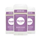 Desodorante sem alumínio com fórmula original da HUMBLE BRANDS. Controle de odor de longa duração com bicarbonato de sódio e óleos essenciais, Mountain Lavender, pacote com 3