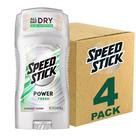 Desodorante Speed Stick Masculino Fresh 90ml, pacote com 4