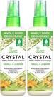Desodorante Spray Crystal Essence Vanilla Jasmine 2x118 ml