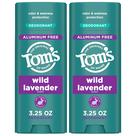 Desodorante Tom's of Maine Wild Lavender 96 ml (pacote com 2)