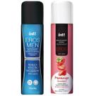 Desodorantes Íntimo corporal Refrascante Men e Morango KIT