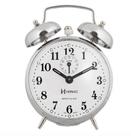 Despertador A Corda Herweg 2370-207 Cromado Picoteado