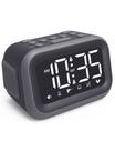 Despertador Acedeck Super Loud 115dB Alarmes duplos cinza