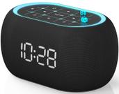 Despertador: Alto-falante Bluetooth ANJANK, rádio FM, 7 cores