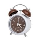 Despertador clássico com design retrô Twin Bell Loud Ring