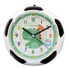 Despertador Cute Dinosaur Soccer Silent para crianças com LED