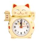 Despertador Cute Lucky Cat Design Tradicional Chinês