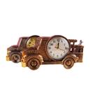 Despertador de plástico vintage com design de caminhão de bombeiros 150g