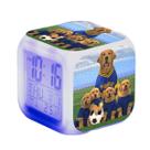 Despertador digital LED Flying Dog Buddys Square 8x8x8cm