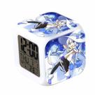 Despertador digital LED Hatsunes Square 8x8x8cm para crianças