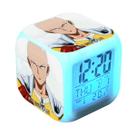 Despertador digital LED One Punch Man Square 8x8x8cm