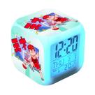 Despertador digital LED Slams Dunks Square 8x8x8cm para crianças