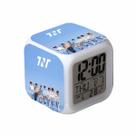 Despertador digital LED Times Youth Square para crianças de 8 cm