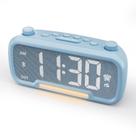 Despertador digital Mesqool com 2 carregadores USB, Bluetooth