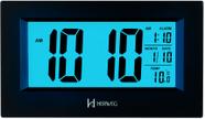 Despertador Digital Preto Herweg 2972