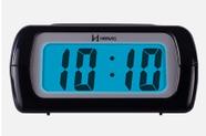 Despertador Digital Preto Herweg 2981