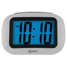 Despertador Digital Quartzo Herweg 2976 070 Prata