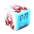 Despertador Guiltys Crowns Anime Digital LED com luz noturna Despertador Guiltys Crowns Anime Digital LED com luz noturna