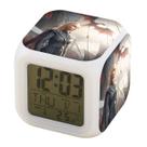 Despertador LED digital de anime Games Of Thrones com luz