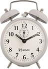 Despertador Mecânico Branco Herweg 2208