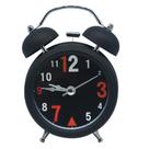 Despertador Metal Bell Relógio de mesa com movimento mudo de 3 polegadas Despertador Metal Bell Relógio de mesa com movimento mudo de 3 polegadas