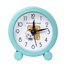 Despertador Mini Metal Cartoon Desktop Clock verde 5cm