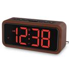 Despertador Netzu Wooden com 12 toques para quem dorme pesado