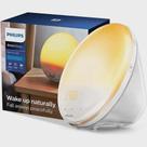 Despertador Philips Wake-Up Light Com Colorido Sunris Hf3520