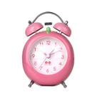 Despertador Pink Tomato Pattern Twin Bell Non Ticking