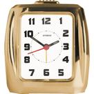 Despertador Quartz Ambiente Ref: 1602-029 Dourado Retangular