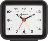 Despertador Quartz Preto Herweg 2612