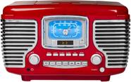Despertador Rádio Leitor de CD Crosley CR612B-RE Corsair Red
